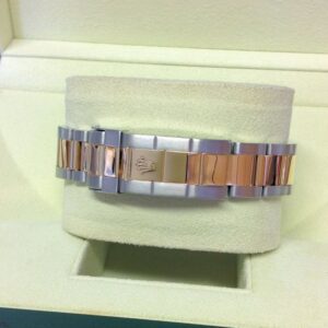 Rolex replica Submariner Date 16613 Bi-Colour Serti blue dial