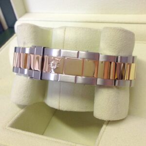 Rolex replica Submariner Date 16613 Bi-Colour Serti black dial