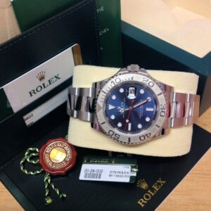 rolex replica yacht master I platinum blue dial new basilea orologio replica