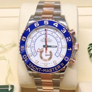 rolex replica yacht-master II 116680 44mm blue ceramichon bezel orologio copia