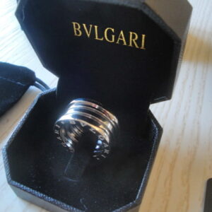 Bulgari replica B. Zero1 gioiello anello ciondolo oro bianco