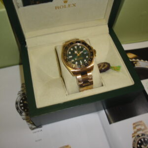 rolex replica GMT master II oro green dial ceramica orologio replica