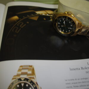 rolex replica GMT master II oro green dial ceramica orologio replica
