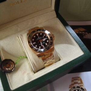 rolex replica GMT master II oro black dial ceramica orologio replica
