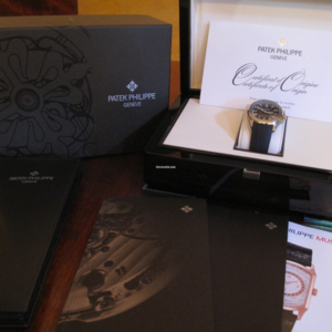 patek philippe replica scatola box cofanetto portaorologi completo booklet service