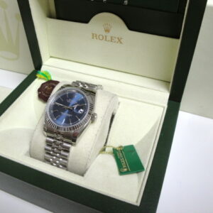 rolex replica datejust acciaio blue barrette jubilèè orologio imitazione