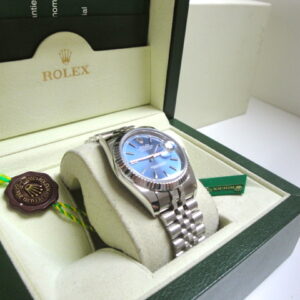 rolex replica datejust acciaio blue barrette jubilèè orologio imitazione